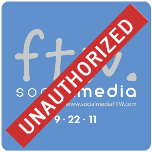 The Unauthorized Guide to the Social Media FTW Fall Conference